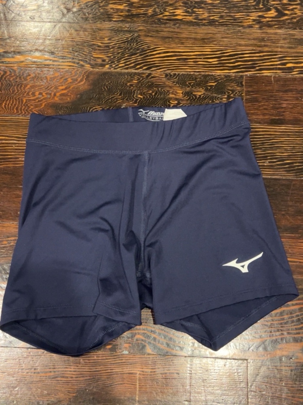 Mizuno Dark Blue Volleyball Compression Shorts